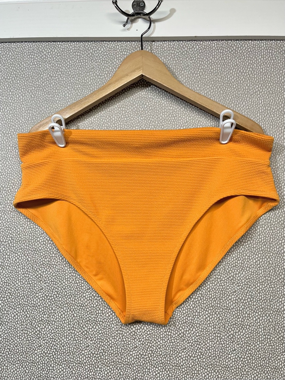 XXL Old Navy Vibrant Textured High-Waist Swim Bottom